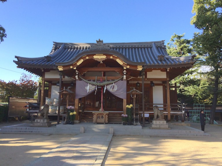 藤森神社（拝殿）