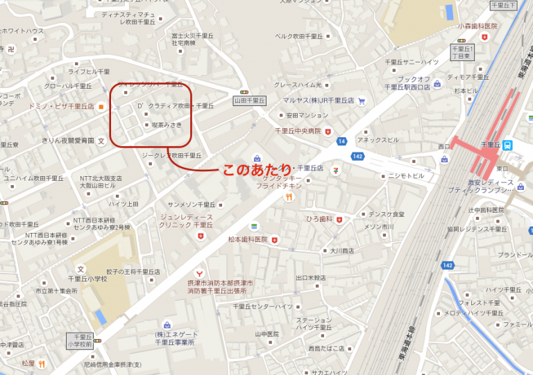 Googleマップ　長野東