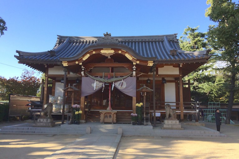 藤森神社（拝殿）