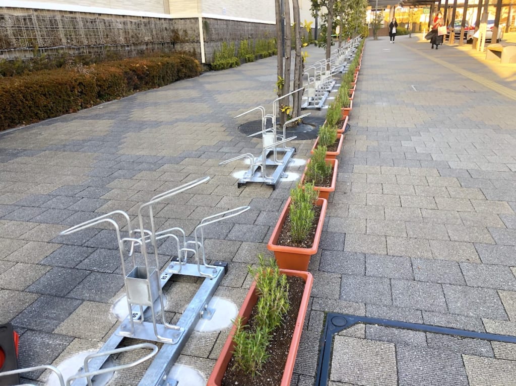 【摂津市】阪急摂津市駅東出口前に自転車駐車場ができています！（定期利用）